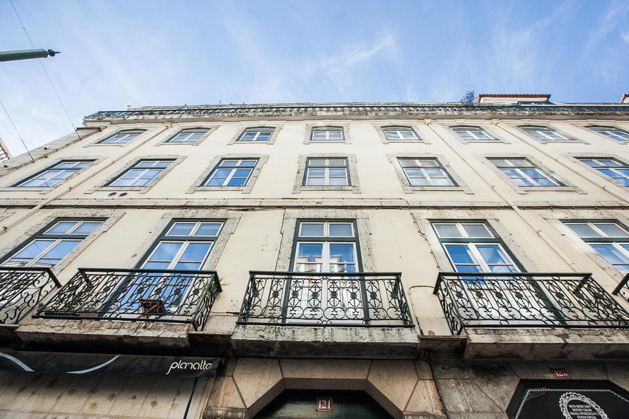 Lv Premier Baixa Pr2 Elevator, City View, Balcony Lisbon Exterior photo